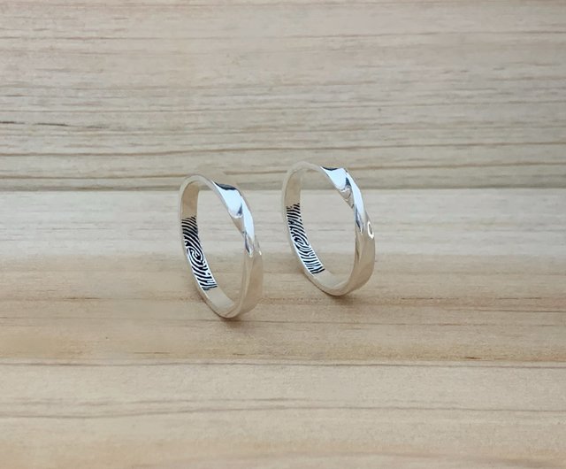 メビウスシルバー｜ペアリング｜結婚指輪｜カップル｜金属加工