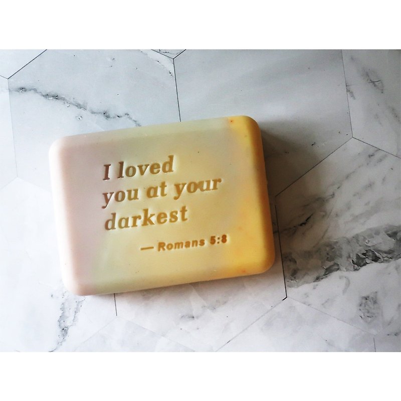 【Soap Chapter B51】Gospel verses-I love you in your darkest hour-Romans 5:8 - Candles, Fragrances & Soaps - Acrylic 