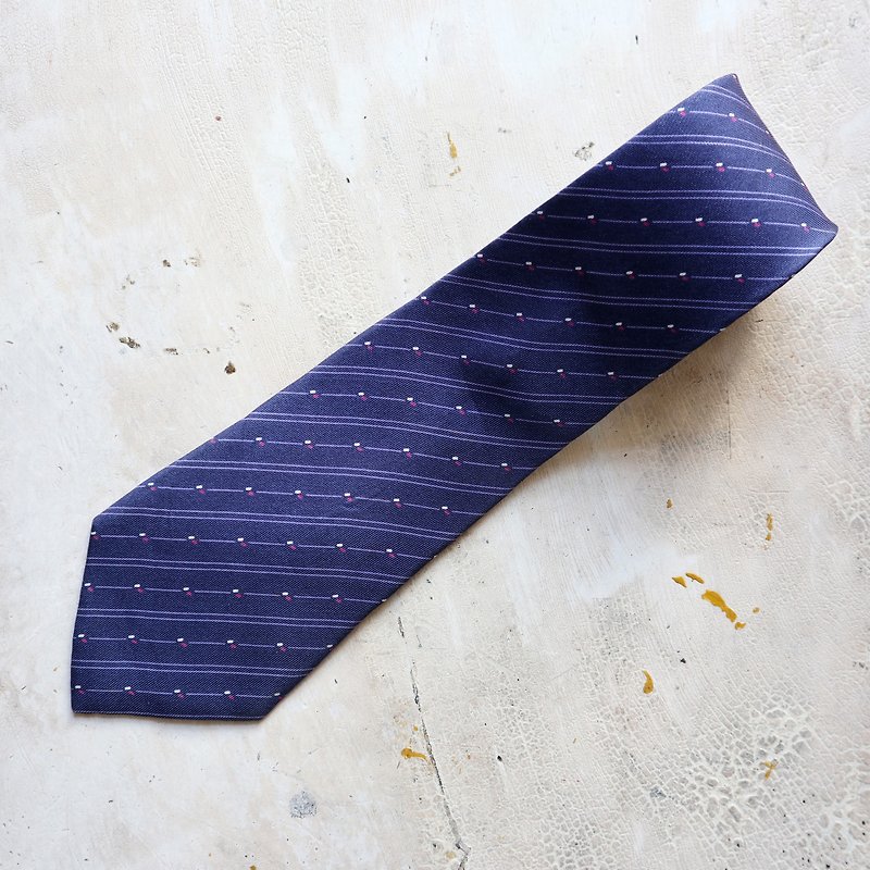 南瓜Vintage。古著高級領帶 - 領帶/領帶夾 - 其他材質 