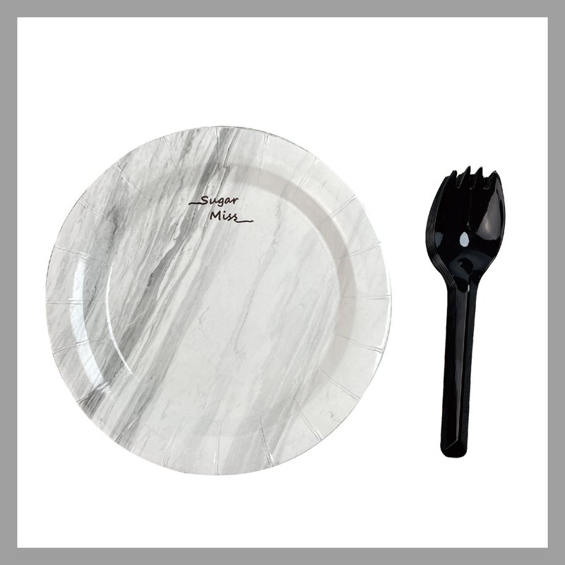 Purchase dinner plates (a set of six) for an additional price - Plates & Trays - Paper 