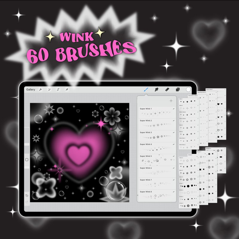 PROCREATE CHAIN BRUSH (MIX) - 其他數位商品 - 其他材質 