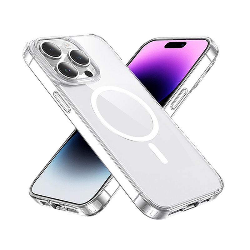 VOYAGE 抗摔防刮保護殼-Pure MAG-透明-iPhone 15 Pro (6.1) - 手機殼/手機套 - 其他材質 透明
