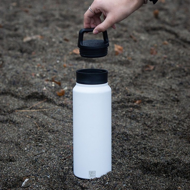 Planetary Design 雙蓋真空保溫瓶 BruTrekker Bottle GR1332 - 咖啡壺/咖啡周邊 - 不鏽鋼 白色
