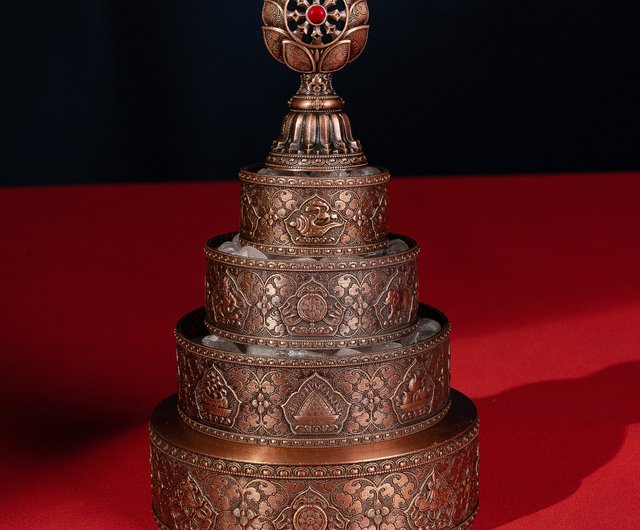 チベット仏教 仏具・供具シリーズ ワイェーマンダラセット