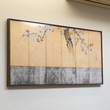 水彩画　原画　「里山の秋 ４」 水彩画 原画 「里山の秋 4」 水彩画原画 里の秋4 絵画 syoumei