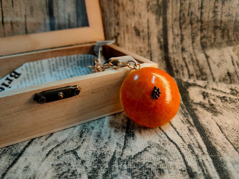 Japanese Red Bean Sweet Bun Keychain - Keychains - Clay Yellow