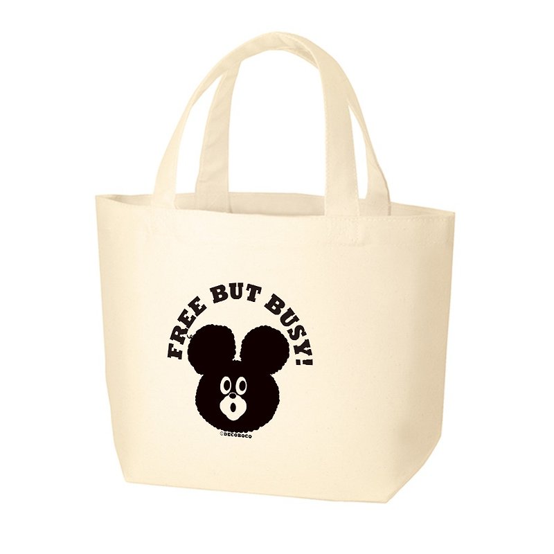 FREE BUT BUSY! Mini Tote - Handbags & Totes - Cotton & Hemp 