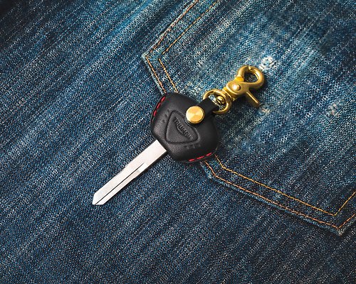 TTP_leathers 波賽頓手工皮件 凱旋 Triumph T100 Bonneville Bobber 機車鑰匙包鑰匙