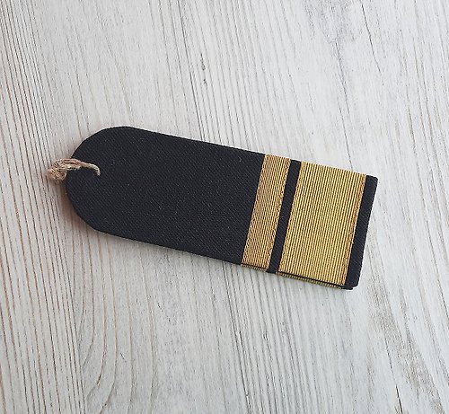 RetroRussia Rear Admiral Soviet naval rank gold black shoulder straps epaulets vintage
