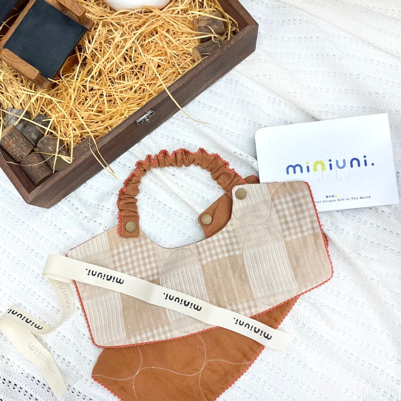 芳型S壓紋口水巾 - 圍兜/口水巾 - 棉．麻 