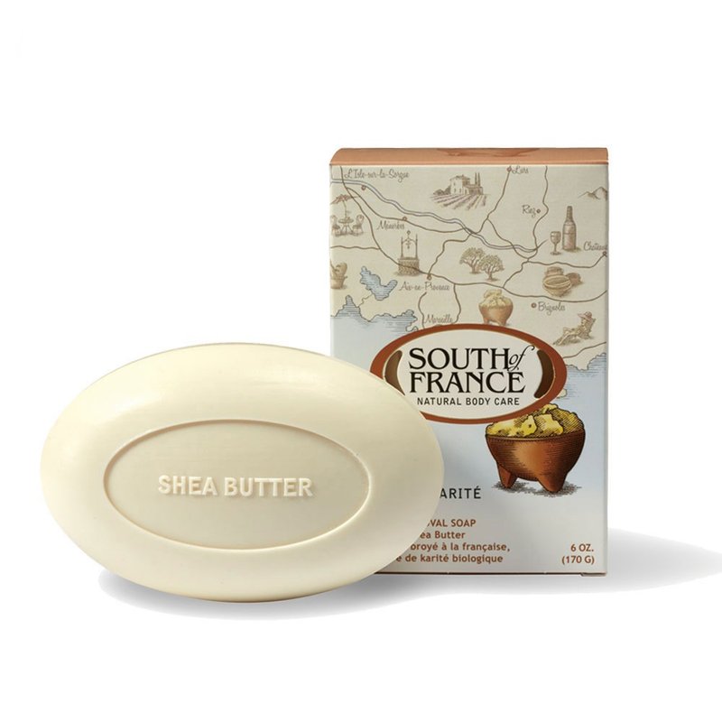 (盒損品)【South of France】南法馬賽皂 乳木果油 170g - 番梘/手工皂/肥皂 - 其他材質 咖啡色