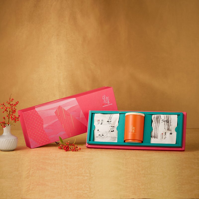 Yun Xiang Si Yi - tea gift set B - Oolong tea and tea bags - Tea - Paper Gold
