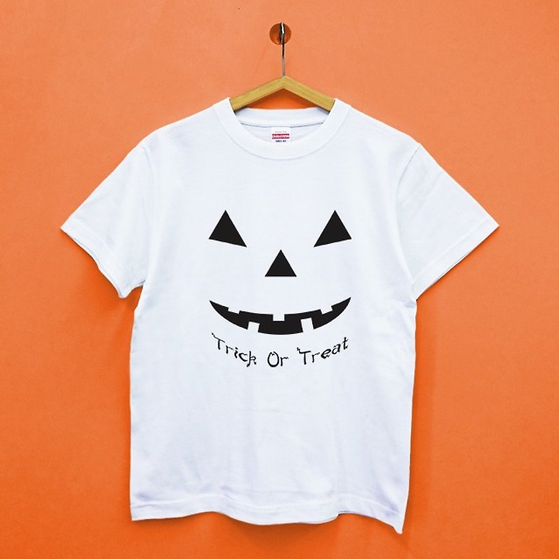 Halloween Trick or Treat Family Fit Japanese Cotton Soft Neutral T-Shirt Children's T-Shirt - Unisex Hoodies & T-Shirts - Cotton & Hemp 