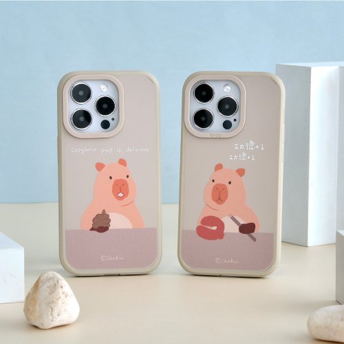 TOYSELECT 查高插畫修身養性峽谷強悍MagSafe iPhone手機殼