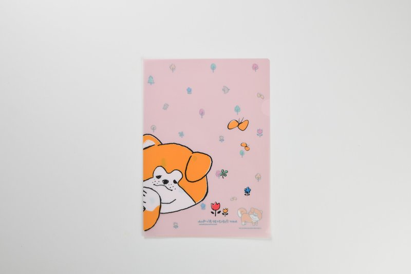 【秋田犬たれみみだいちゃん】クリアファイル - 文件夾/資料夾 - 其他材質 粉紅色