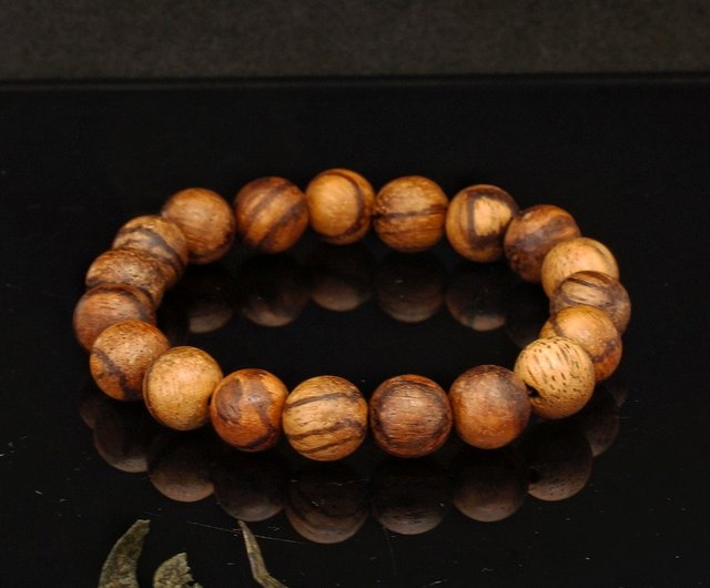 ベトナム産 香木 沈香 ブレスレット 数珠 本物 30g 15mm 良い香り