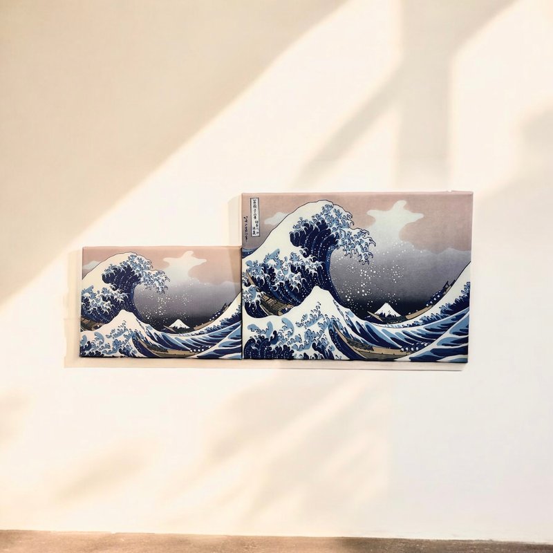 [Unframed painting] Ukiyo-e meme series Thirty-six Views of Mount Fuji | Comes with a small hook for hanging pictures - โปสเตอร์ - ไม้ 