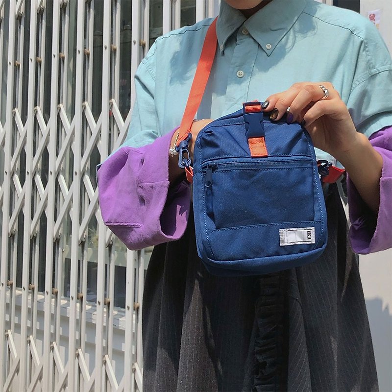 PM Lightweight travel pouch - กระเป๋าแมสเซนเจอร์ - ไนลอน สีน้ำเงิน