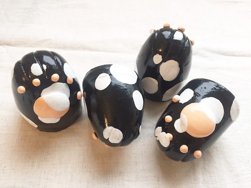 Cat's Palm Strikes-Magnet Soap Stand / Sister Kusama Black Cat - Other - Waterproof Material Black