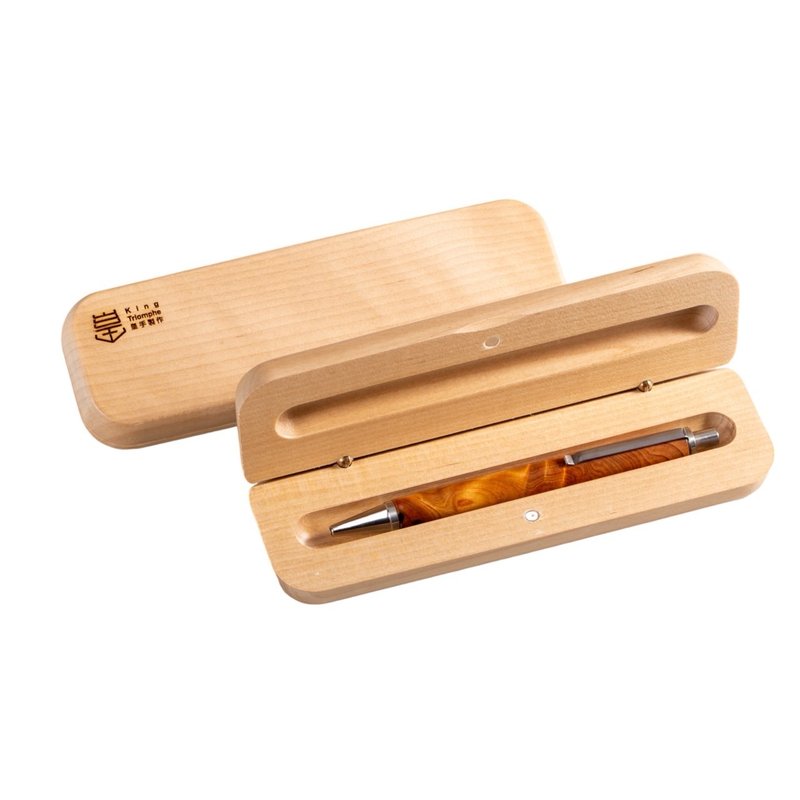 錚墨-按壓式鋼珠筆 - 鋼珠筆 - 木頭 