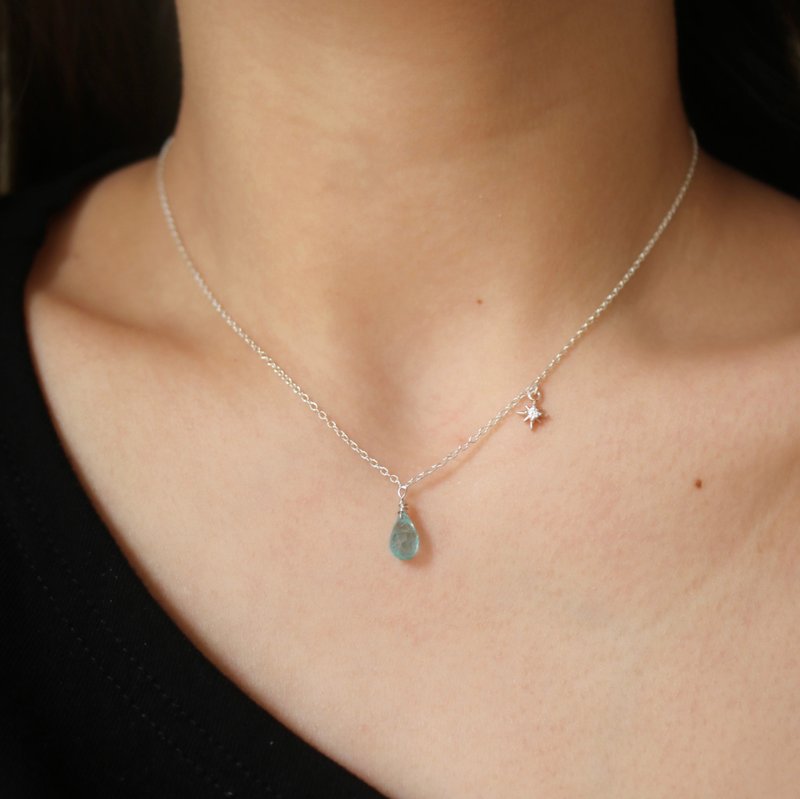 ocean scent - Necklaces - Sterling Silver Silver