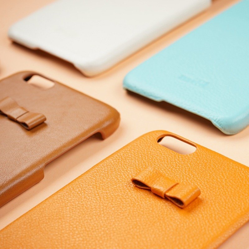 mi81 iPhone 6 plus / 6S plus leather case - Phone Cases - Genuine Leather Multicolor