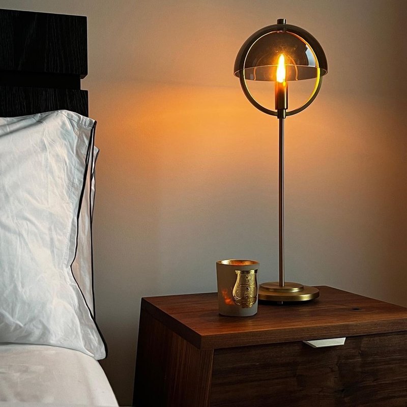 [Copernicus Series—Classic Saturn Table Lamp] - Lighting - Other Metals 