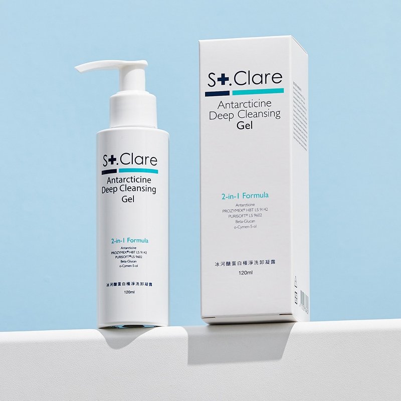 St.Clare Glacier Sugar Protein Cleansing Gel 120ml - Facial Cleansers & Makeup Removers - Other Materials 