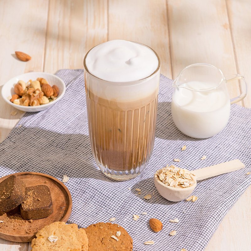 [Melted Milk Nuts] Roasted Nuts Oulei Brewing Milk Supplementary Oatmeal Latte Nut Milk - 牛乳・豆乳 - 食材 カーキ