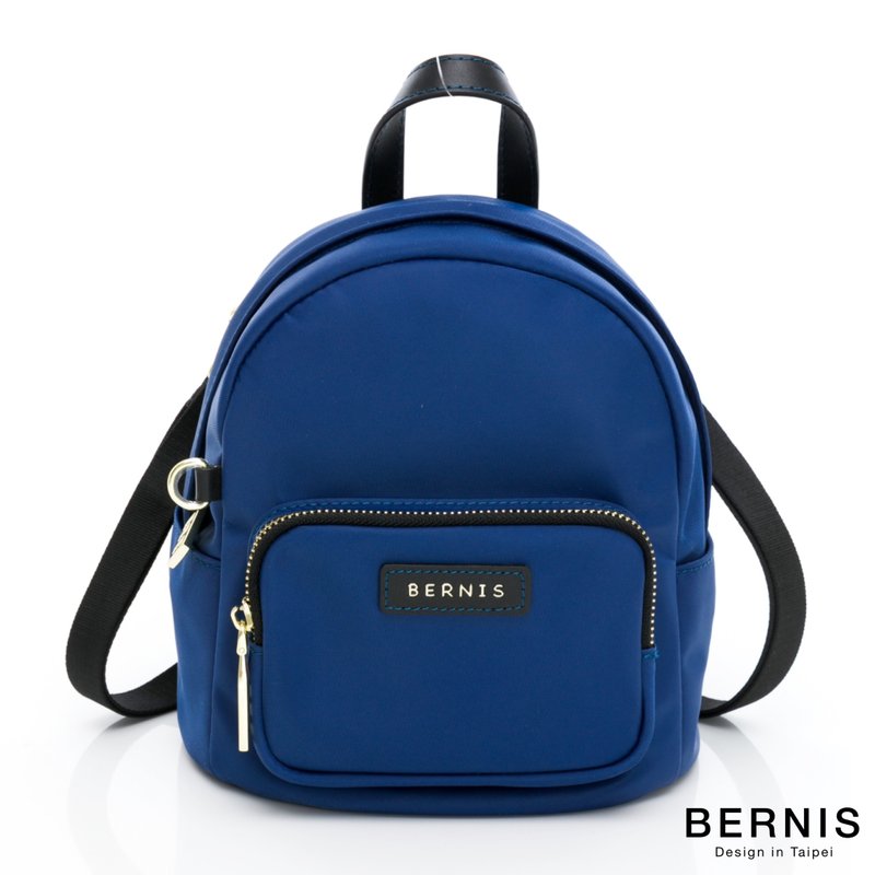 Mini Seth Backpack - Blue/Nylon Series Lightweight and Cute - กระเป๋าเป้สะพายหลัง - ไนลอน สีน้ำเงิน