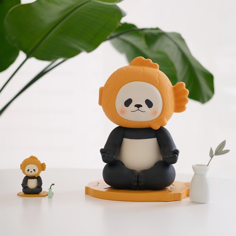 PlanetBear A panda pan doll that can meditate is cute and trendy