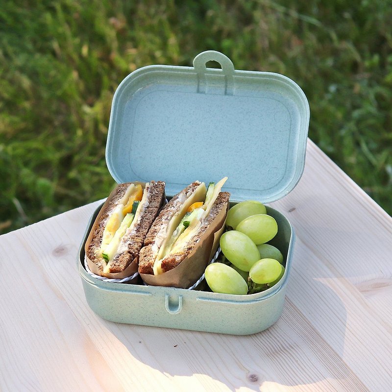德國koziol Lunch TO GO有機餐盒 │ S款 - 便當盒/食物袋 - 環保材質 綠色