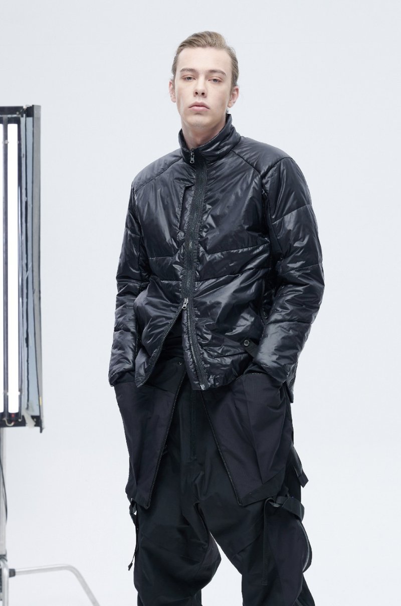 立領內膽夾克棉服外套 輕便 機能 - 男裝外套/大衣 - 其他材質 多色