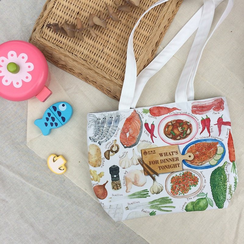 Home cooking, shoulder bag, often at home - กระเป๋าถือ - ไฟเบอร์อื่นๆ 