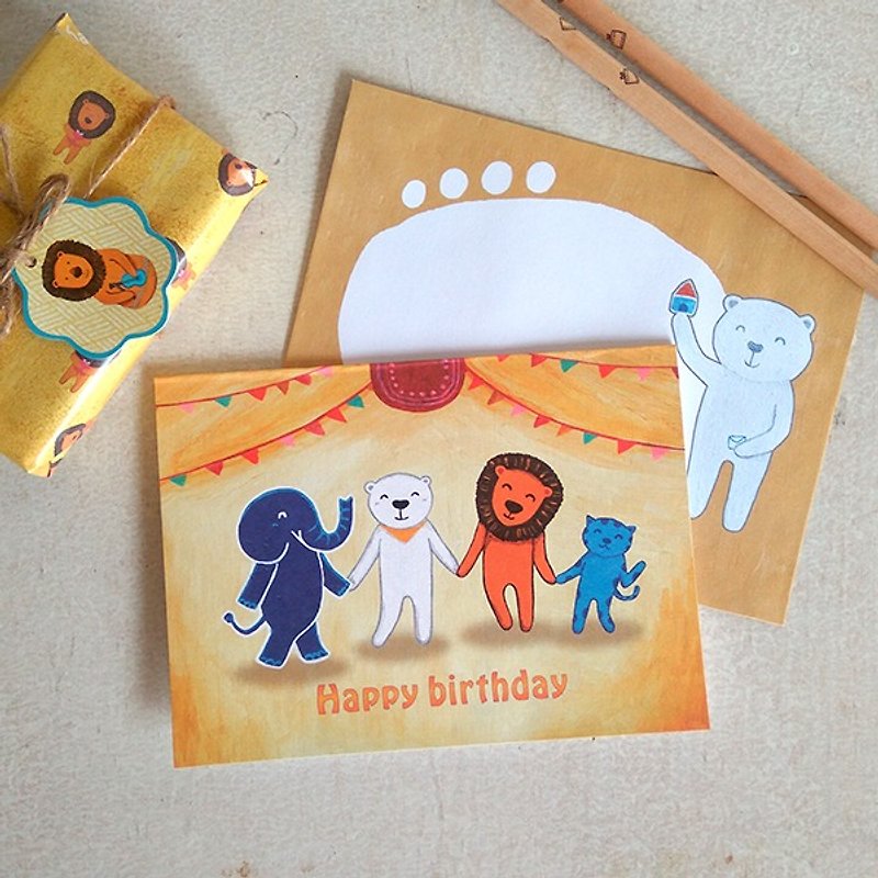 Universal Card∣ Birthday Card - การ์ด/โปสการ์ด - กระดาษ หลากหลายสี