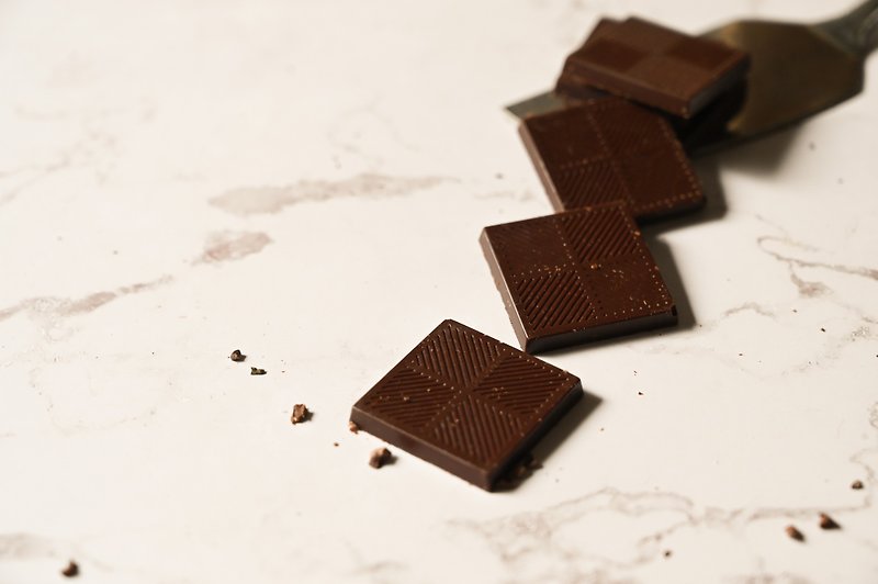 Shang Tangfang 100% pure dark chocolate 30 pieces - ช็อกโกแลต - วัสดุอื่นๆ สีนำ้ตาล