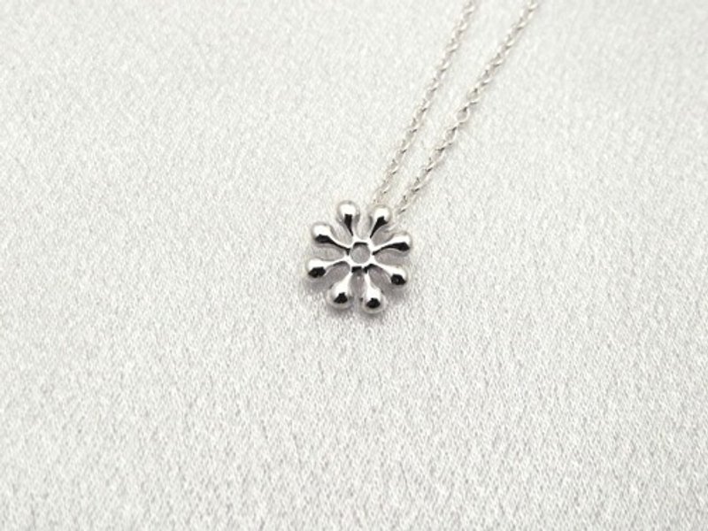 Senza 吊墜 - 項鍊 - 純銀 