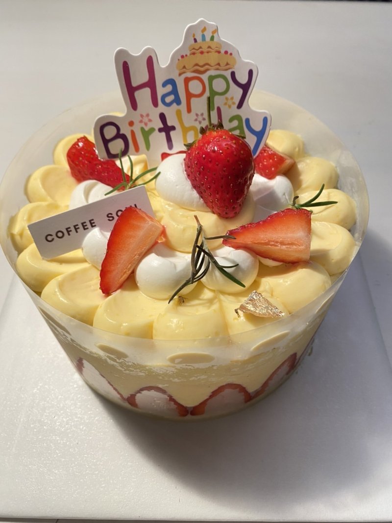 伯爵慕斯琳奶油蛋糕 爍甜點 蛋糕 生日蛋糕 - 蛋糕/甜點 - 其他材質 