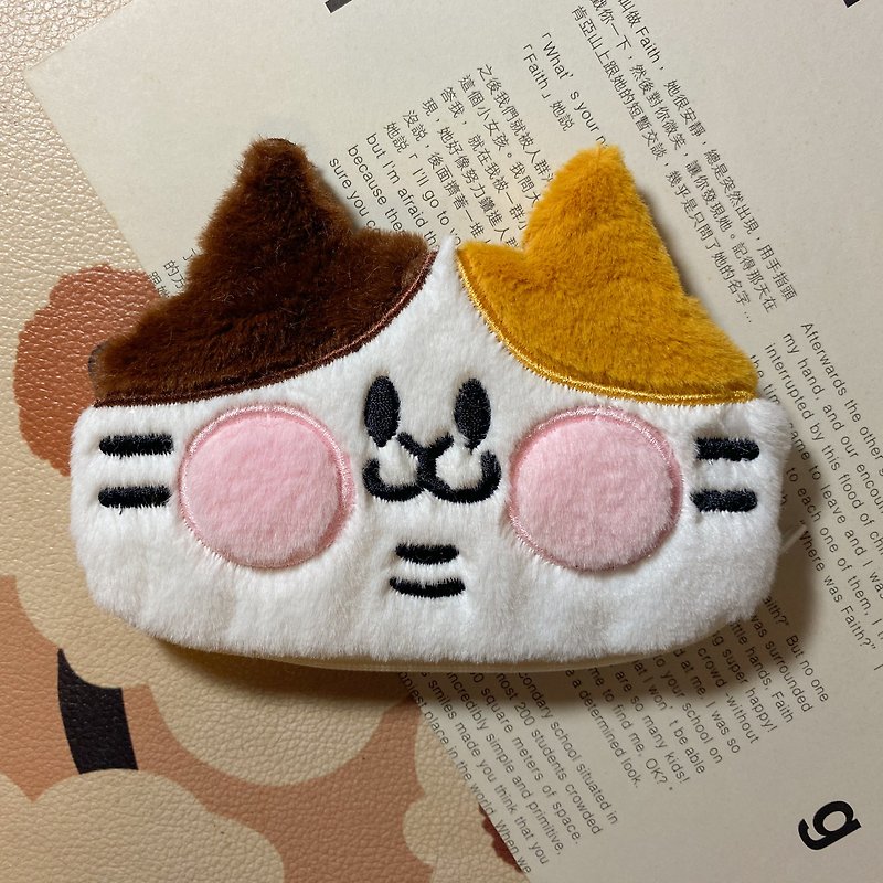 calico cat plush coin purse - Coin Purses - Other Materials 