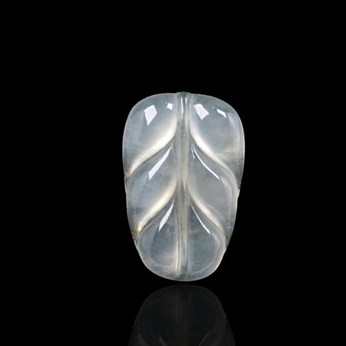 瓔珞珠寶盒 E.L.Jewelry Box 【一葉致富】玻璃種翡翠葉子 | 裸石 | 天然緬甸玉A貨翡翠 | 送禮