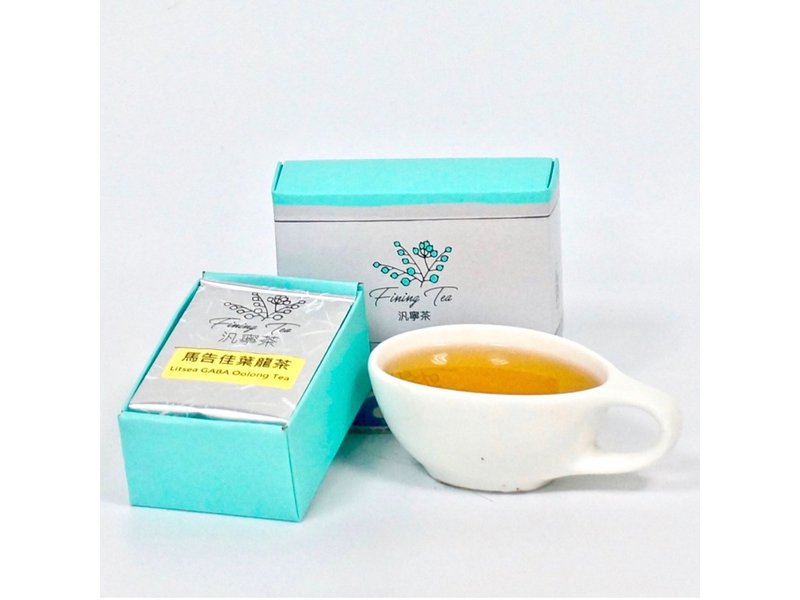 【汎寧茶FiningTea】 馬告佳葉龍∣無熱量∣8入裝 - 茶葉/茶包/水果茶 - 植物．花 金色