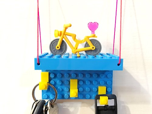 積木掛樂趣 Blocks Storage Fun おもちゃの収納の楽しみ 單車紀念 電源酷勾組 #個性禮物 #手機充電 #可愛禮物
