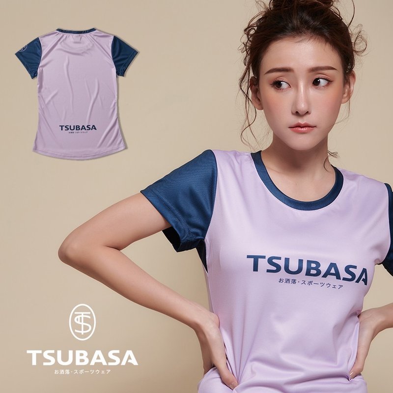 絲滑透氣機能排汗衫 木蘭戀愛粉  女運動衣 - 女運動上衣/背心 - 其他人造纖維 粉紅色
