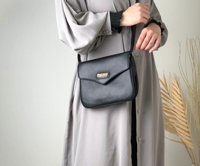 日本直送 名牌中古包 】CELINE セリーヌ ショルダーバッグ ブラック