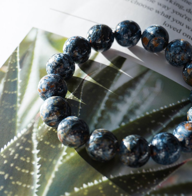 Blue Peter Stone Blue Peter Peter Stone Storm King's Stone King's Stone Crystal Bracelet - Bracelets - Crystal Blue