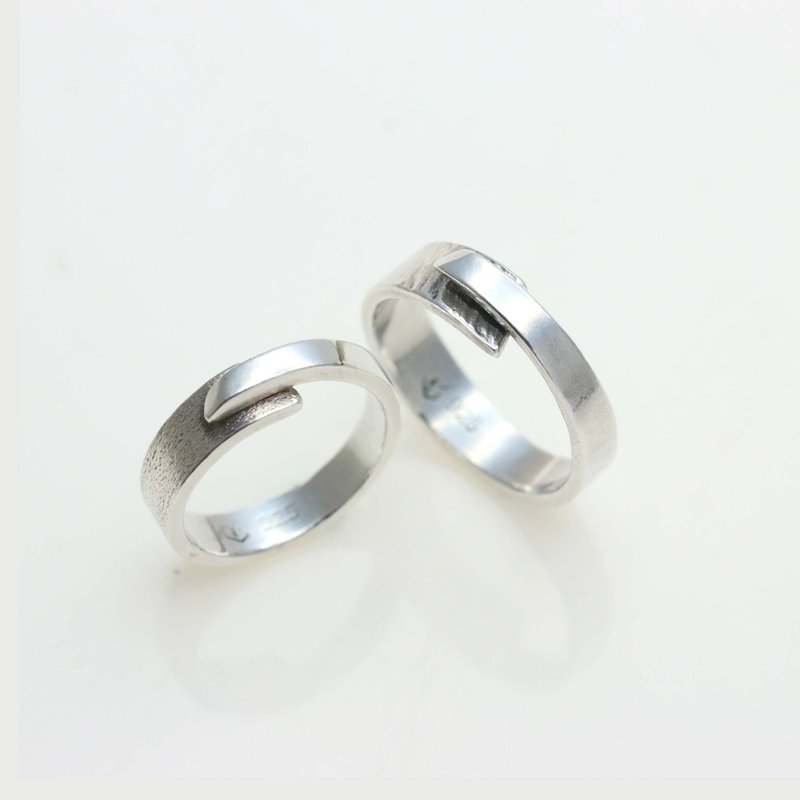 CNR Metalworking I Meteor Ring I Handmade Silver - งานโลหะ/เครื่องประดับ - เงิน 