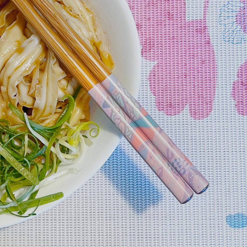 蕨美食光竹筷2.0 - 瓦葦 | 筷子 餐具 餐桌 交換禮物 聖誕禮物 - 筷子/筷架 - 竹 多色