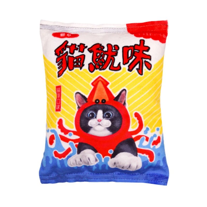 Eat'S Taiwanese Snack Cat Cao Toy-Cat Squid Flavor - ของเล่นสัตว์ - วัสดุอื่นๆ 