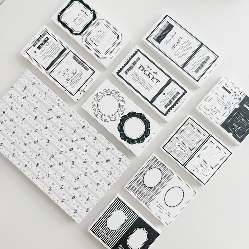 2025 No.12 全方位組合包 - memo/便利貼 - 紙 