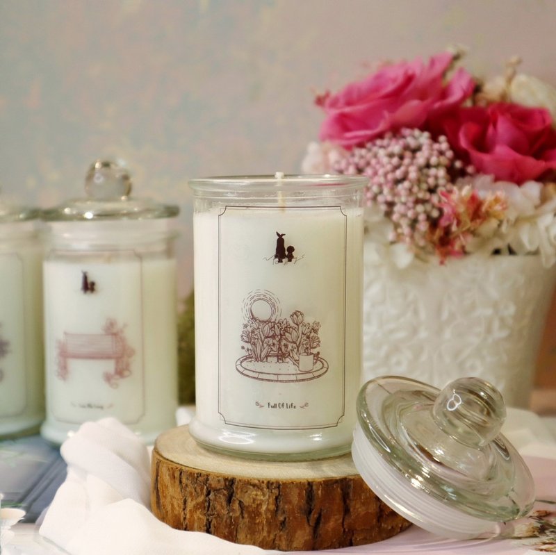 Energy Fragrance [Love Fragrance Trilogy - Full of Vitality] - Candles & Candle Holders - Wax 